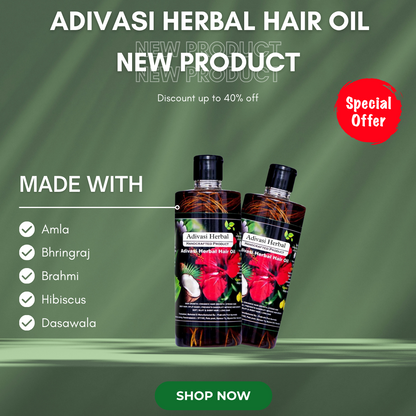 100% original Adivasi hair oil - 500 ml