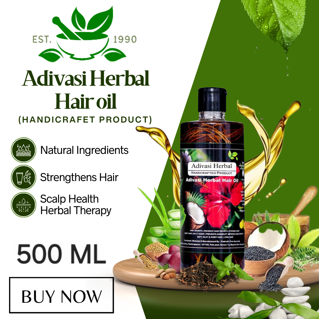 100% original Adivasi hair oil - 500 ml